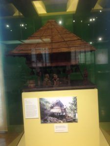 Traditional Indigenous Philippine Tribal House Scale Model