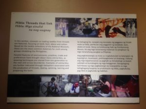 Description of the Handwoven Thread Section