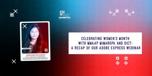 Celebrating Women's Month with MMAAP Mimaropa and DICT: A Recap of Our Adobe Express Webinar I recently had the pleasure of joining MMAAP Mimaropa in collaboration with DICT to celebrate Women's Month, thanks to an invitation from Julius A. It was an honor to be part of an event that not only celebrates the achievements of women but also showcases their talents and contributions to various industries. During the webinar, I took a moment to express my gratitude to individuals like Sir Rollan Bañez and Aiza King, who have been instrumental in supporting my journey in the creative design industry. Their encouragement and shared passion have been invaluable, and I'm grateful for their continued support. I also had the opportunity to highlight the work of other inspiring artists such as Risa Rodil, Vina Acosta (LimeLemons27), Mariel Garcia, and Tresstine Gene G. Espiritu. Each of these individuals brings a unique perspective and creative flair to their work, adding vibrancy and innovation to the industry. As we explored the world of Adobe Express during the two-hour session, attendees had the chance to delve into topics such as creating designs from scratch or remixing existing ones, collaboration features both on web and mobile platforms, and the ease of logo creation for startups, small businesses, and non-profit organizations. We also delved into the integration of AI and the exciting Audio to Animation feature offered by Adobe Express. Throughout the session, attendees provided valuable feedback, expressing their satisfaction with the webinar's content and delivery. Many appreciated the opportunity to learn new skills and found the step-by-step demonstrations particularly helpful. There were also suggestions for improvement, including addressing technical difficulties and expanding the range of topics covered in future sessions. One recurring theme was the desire for more engagement and hands-on activities during the webinar. Attendees expressed interest in a wider range of topics, including those related to information technology, multimedia, graphic design, and educational tools. There was also a call for more free sessions in the future, highlighting the value and impact of accessible learning opportunities. In conclusion, the webinar was a resounding success, showcasing the enthusiasm and passion of attendees for learning and growth. The positive feedback received serves as motivation to continue providing valuable insights and resources to support individuals in their creative endeavors. I look forward to future collaborations and opportunities to empower and inspire others in their journey to success. Thank you to everyone who attended the webinar, and special thanks to MMAAP Mimaropa, DICT, and Julius A. for making it all possible. Here's to celebrating the achievements of women and fostering a community of creativity, learning, and empowerment. #WeekendThoughts #Thankful #Gratitude #WomenEmpowerment #AdobeExpress #MMAAPMimaropa #DICT #CreativeDesign #WebinarRecap